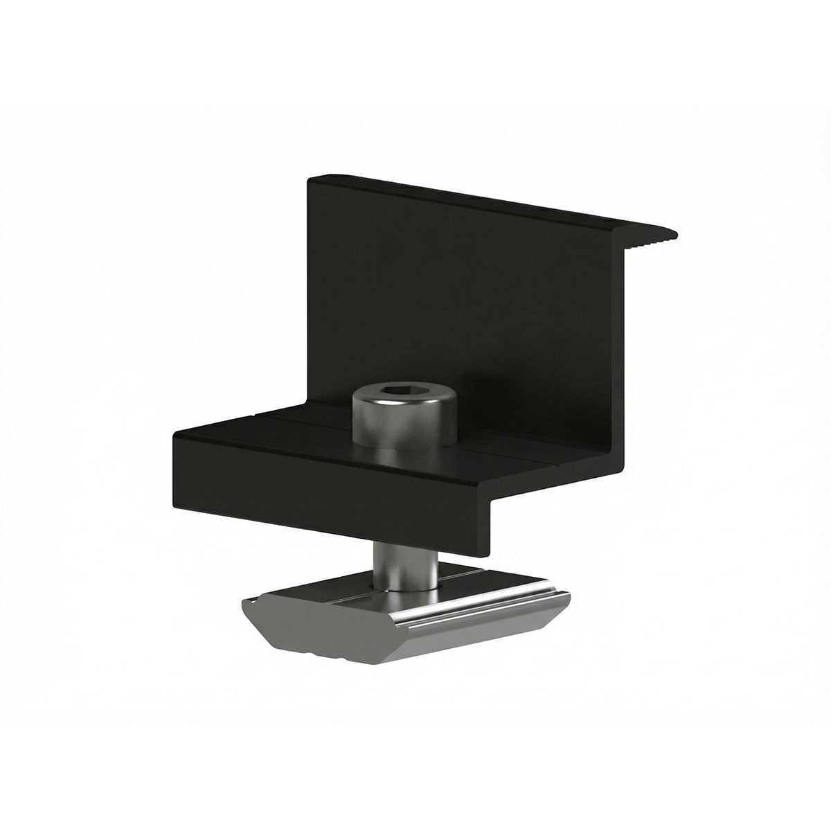 Fastensol Black End Clamp - 40mm
