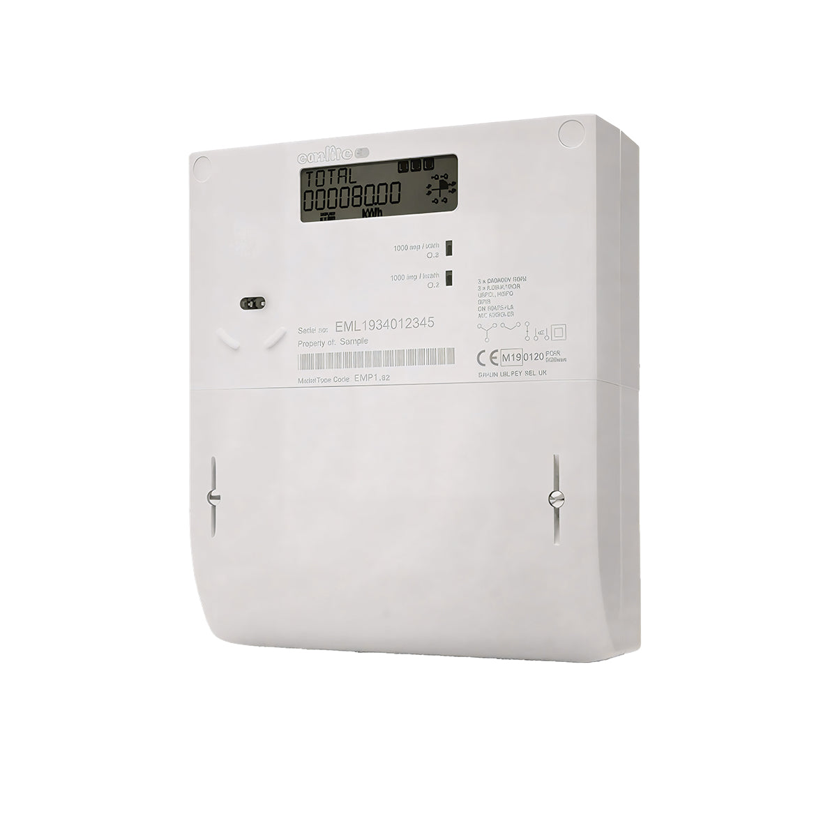 Emlite EMP1 100A 3ph kWh gen meter NET