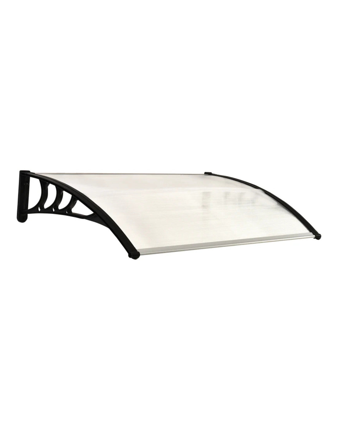 Outsunny Curved Battery Cover Canopy - 120 x 75cm Clear