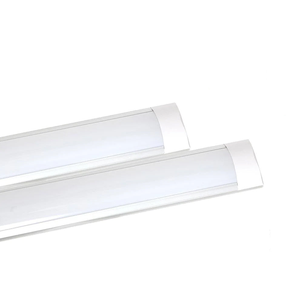 54W LED Prismatic Batten Fitting Light 180cms, 6500K (Pack of 2)