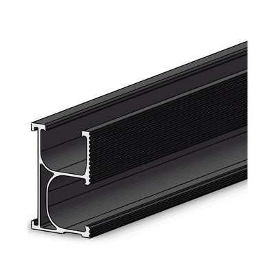 Fastensol 3550mm Black Rail