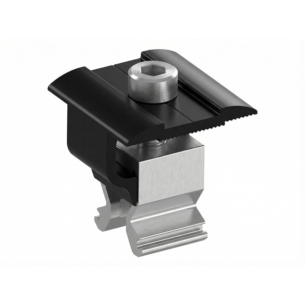 Fastensol Universal Clamp for 30-46mm panels - Black