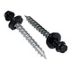 GSE IN-ROOF Screw 6.5x60mm - EPDM - A2 - Black