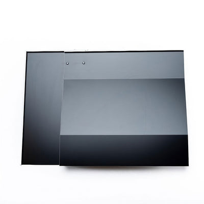 GSE Portrait Top Left Corner Flashing Black (30mm)