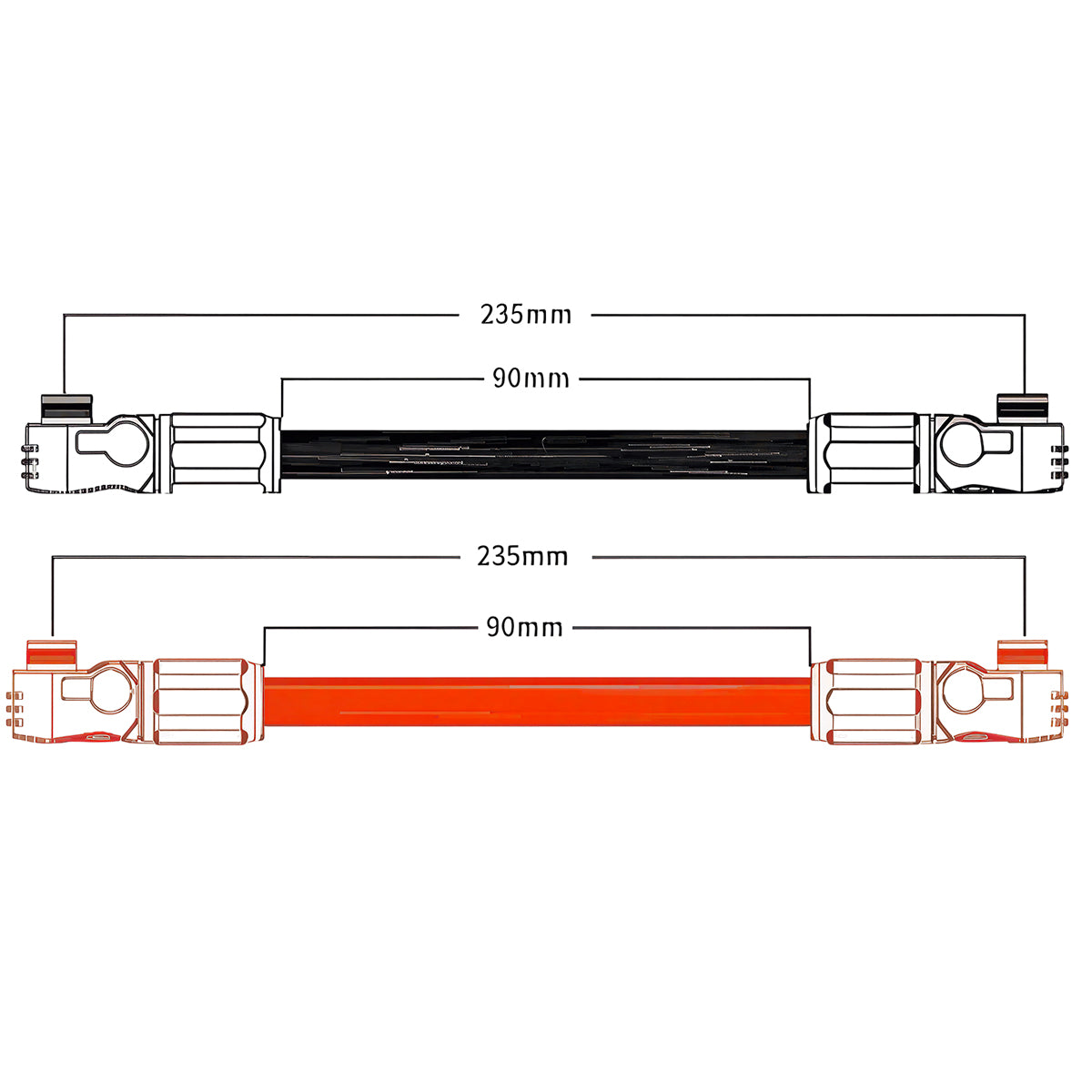 Eleven Energy Battery-Battery Parallel Cable Set 235mm