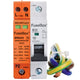FuseBox SPD Kit, Type 2, 1 Pole + Neutral (PE), 40kA