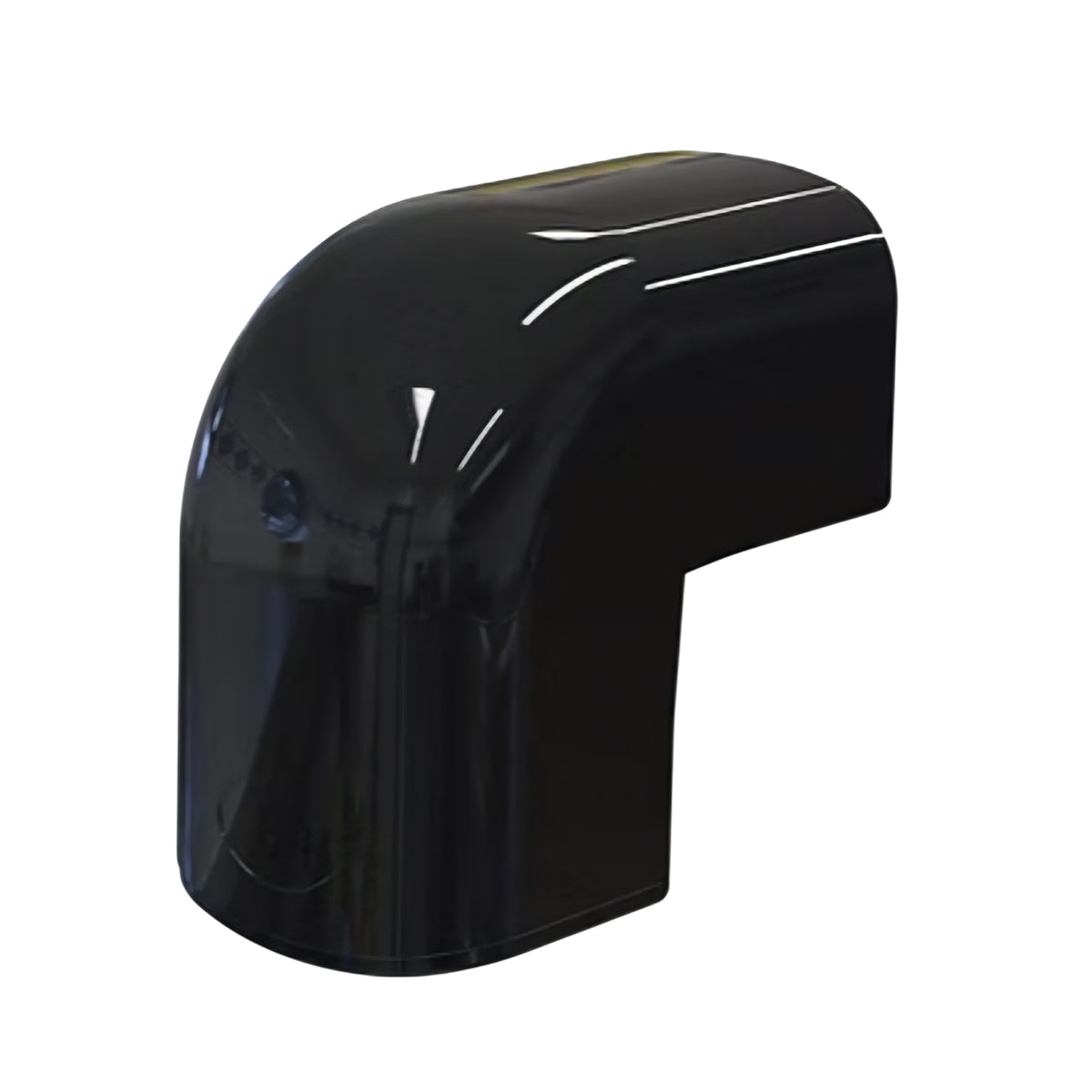 HVAC Black Trunking 90 Degree External Bend 140mm