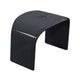 HVAC Black Trunking Straight Connector 140mm