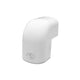 HVAC White Trunking 90 Degree External Bend 140mm