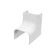 HVAC White Trunking 90 Degree Internal Bend 140mm