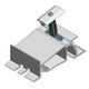 Van der Valk Pro+ Aluminium Front Foot (Middle) 724660