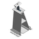 Van der Valk Pro+ Aluminium Fear Foot (Middle) 724650