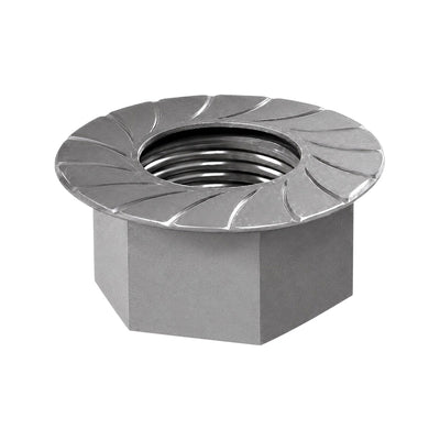 K2 Hexagon Flange Nut With Serration M10