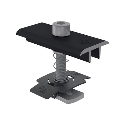 K2 XS MiddleClamp Set 30mm Black