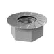 K2 Hexagon Flange Nut With Serration M8