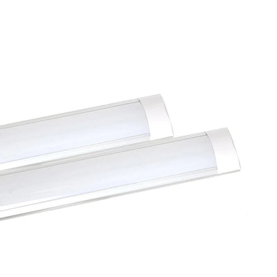 45W LED Prismatic Batten Fitting Lights 150cm, 4000K (Pack of 2)