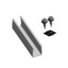 Fastensol 400mm Mini Rail - Portrait for Metal Trapezoidal Roofs