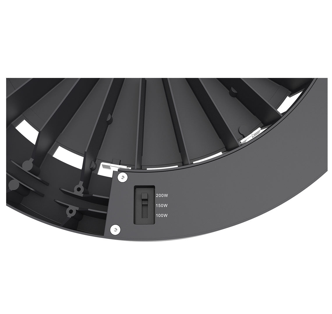 Led High Bay Wattage Selectable 200W - 150W - 100W  - 150Lm/W