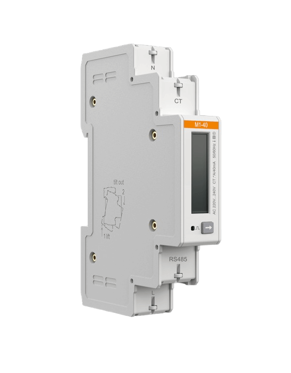 SolaX M1-40 Single-Phase Energy Meter with CT Clamp - replaces Chint 1PH DDSU666-CT 200A-5A Smart Meter